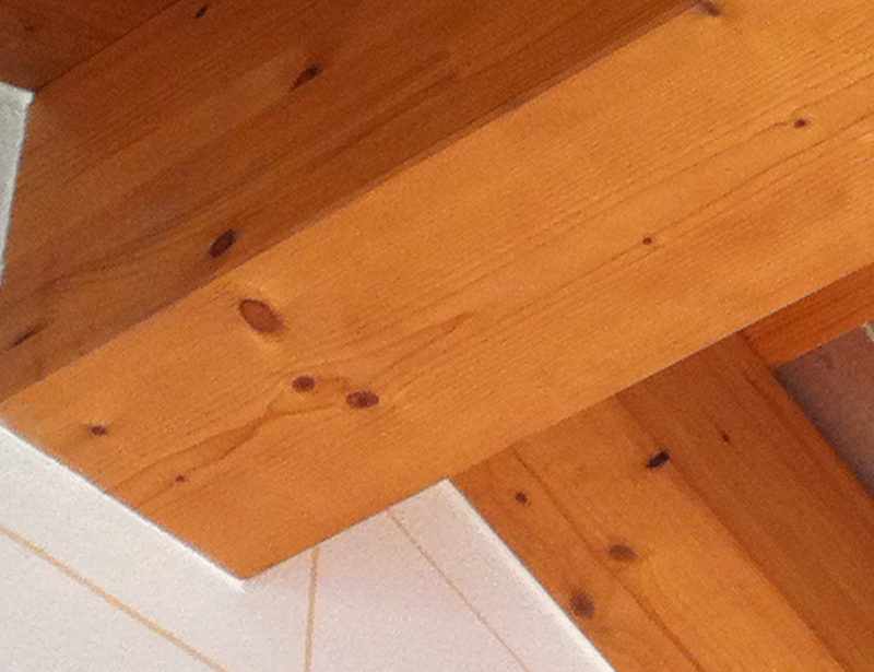 Coperture e finiture in faccia vista