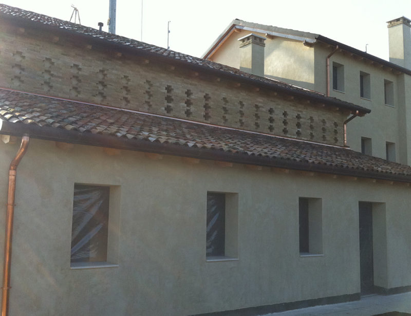 Coperture e finiture in faccia vista